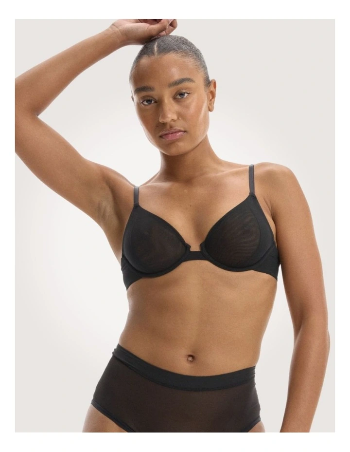 Mesh Underwire Bra image 3