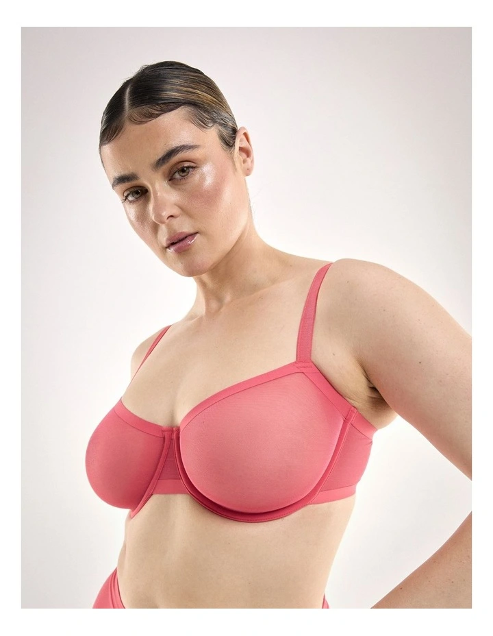 Mesh Balconette Bra image 4