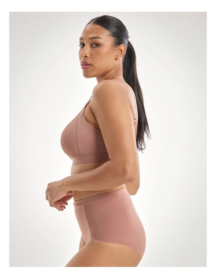 Padded Support Wirefree Bralette image 3
