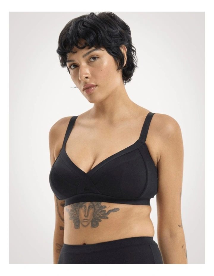 Padded Wirefree Bralette - Better Than Cotton image 3