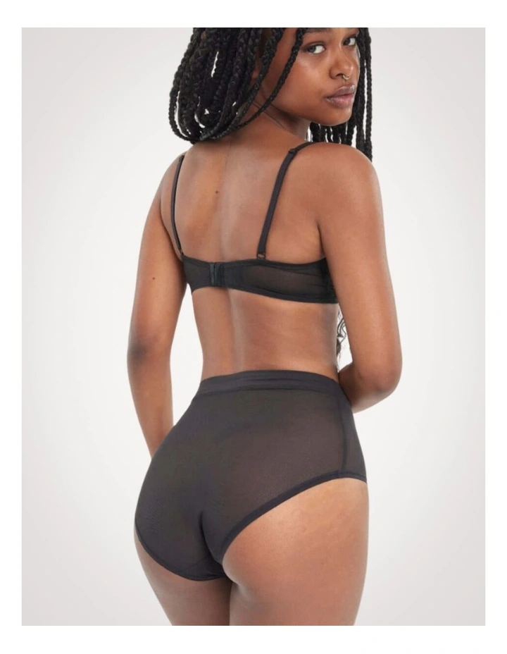 Mesh High Waist Brief image 2