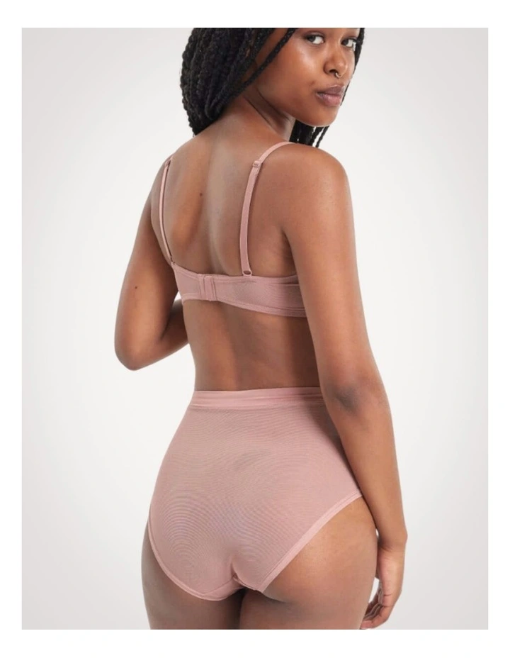 Mesh High Waist Brief image 2