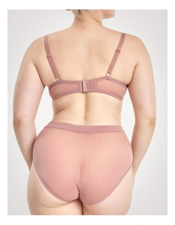 Mesh High Waist Brief image 4