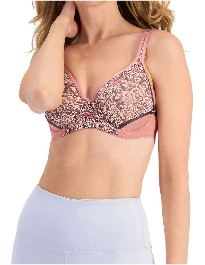 Electrify Underwire Bra in Print P6V image 1