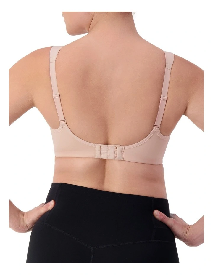 Triaction Ultra Padded Sports Bra in Fig Pink image 4