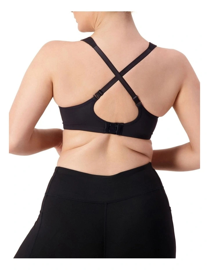 Triaction Ultra Padded Sports Bra in Black image 3