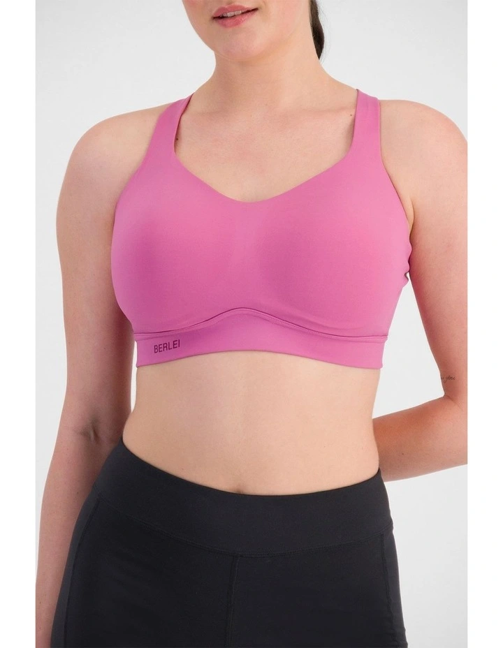 Smooth Power Wirefree Bra in Petal Plum image 1