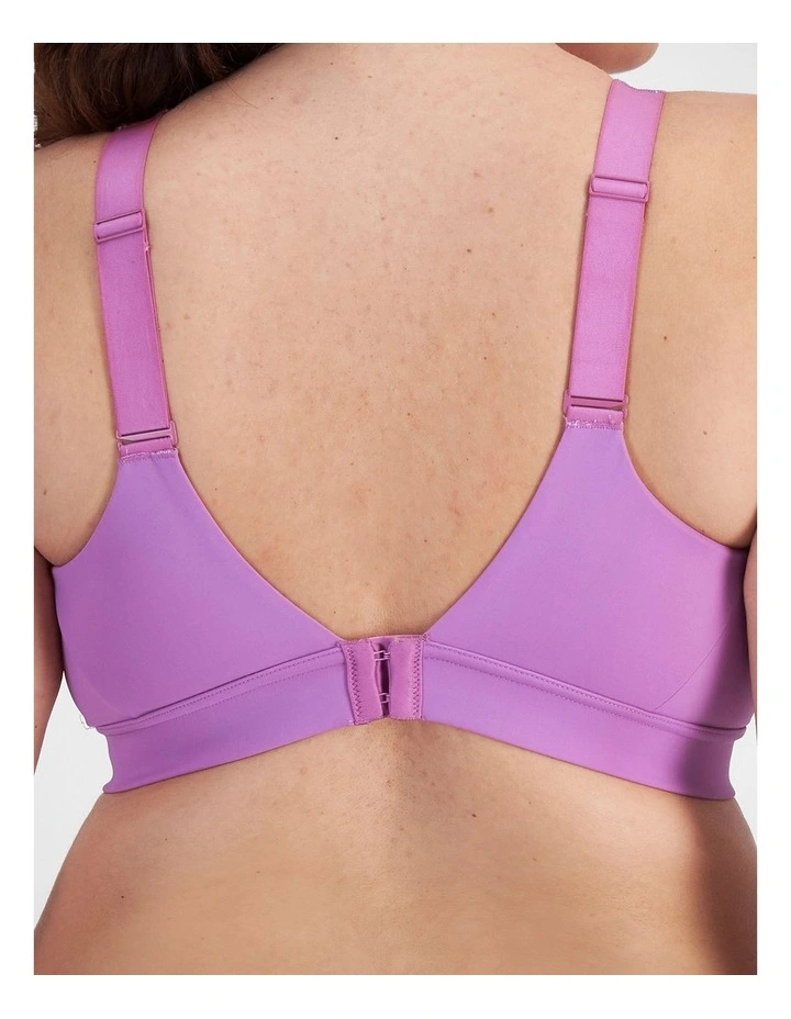 Smooth Power Wirefree Bra in Petal Plum image 4