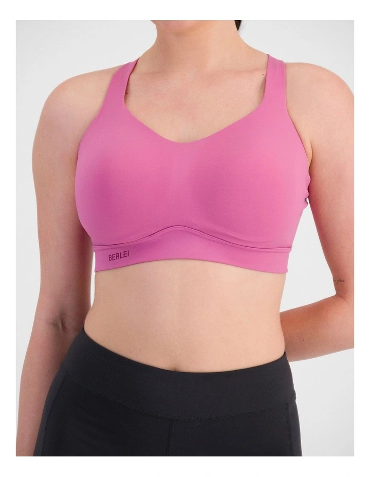 Smooth Power Wirefree Bra in Petal Plum image 5