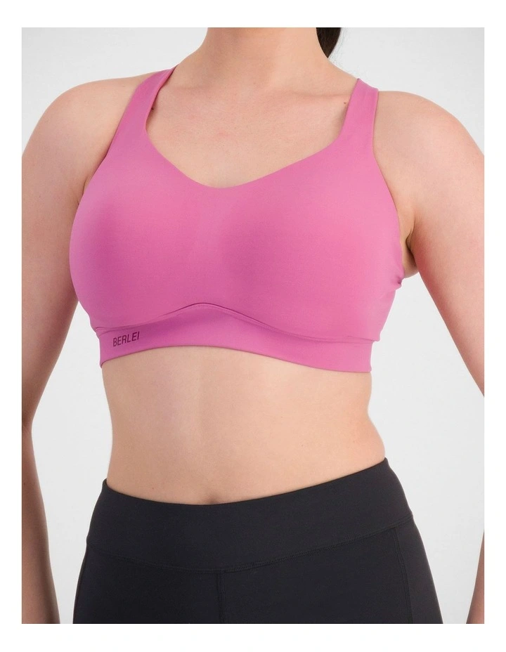 Smooth Power Wirefree Bra in Petal Plum image 7