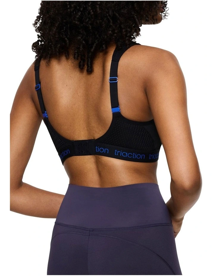 Triaction Energy Lite Padded Bra in Black image 2