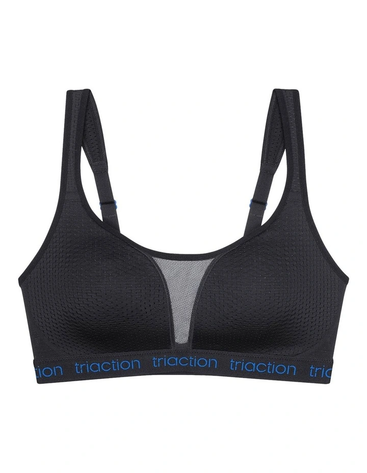 Triaction Energy Lite Padded Bra in Black image 5
