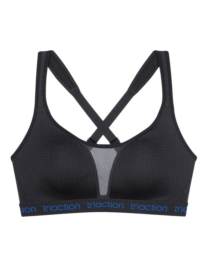 Triaction Energy Lite Padded Bra in Black image 6
