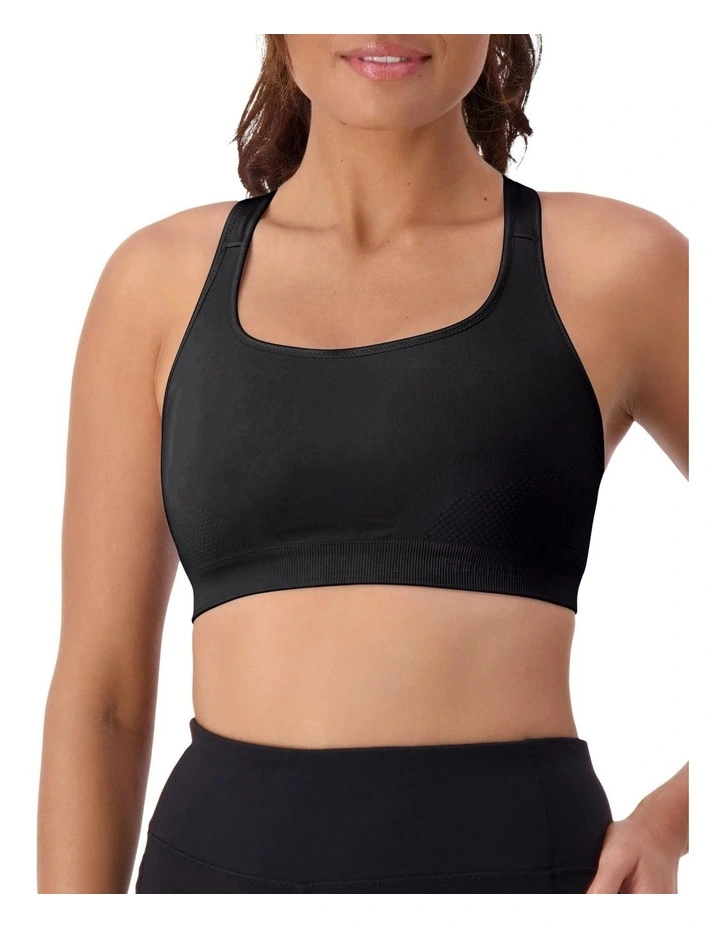 Triaction Ultra Seamfree Top in Black image 1