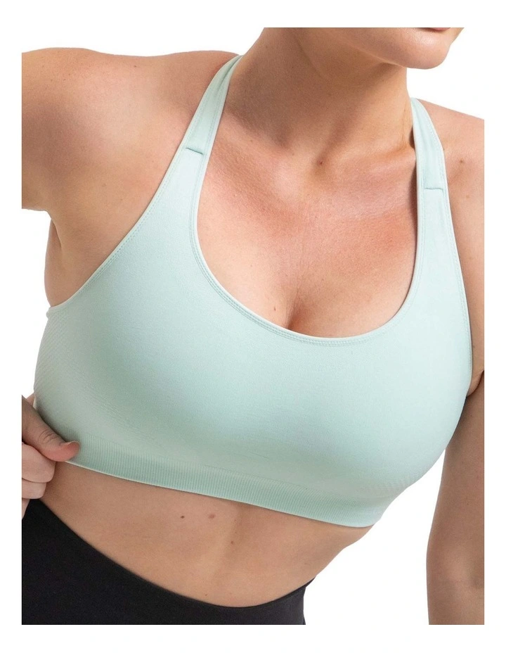 Triaction Ultra Seamfree Bra in Turquoise image 3