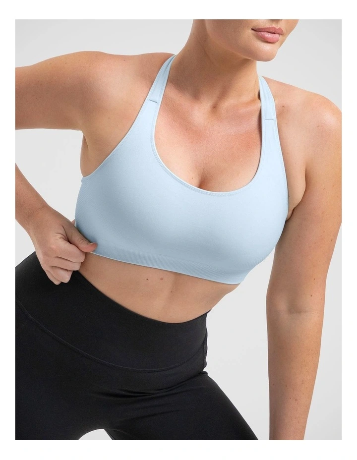 Triaction Ultra Seamfree Bra in Blue image 1