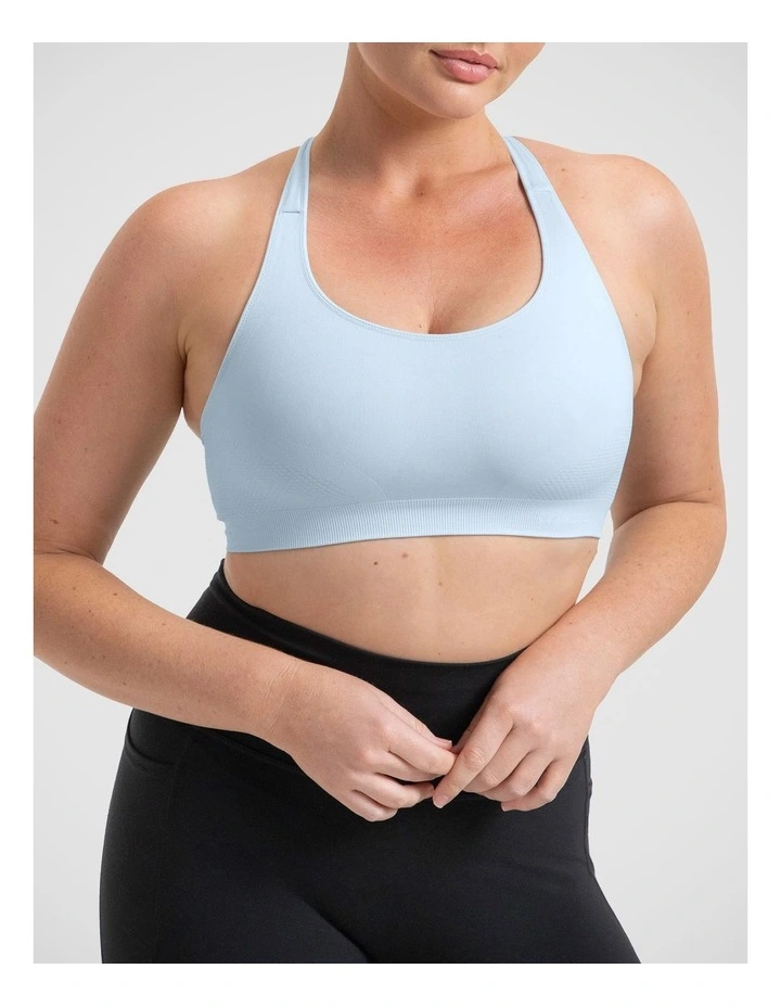 Triaction Ultra Seamfree Bra in Blue image 4