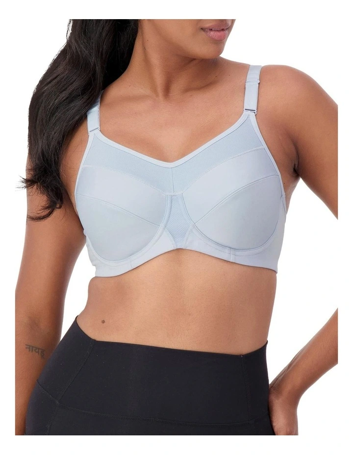 Triaction Ultra Sport Bra in Blue image 1