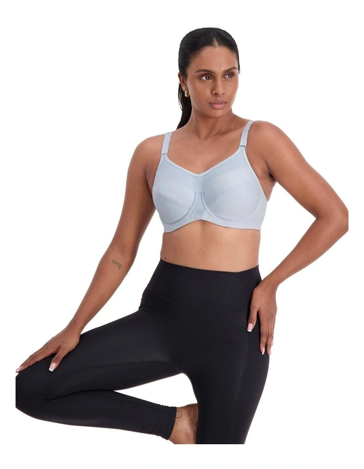 Triaction Ultra Sport Bra in Blue image 4