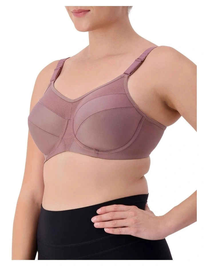 Triaction Ultra Sports Bra in Purple image 3