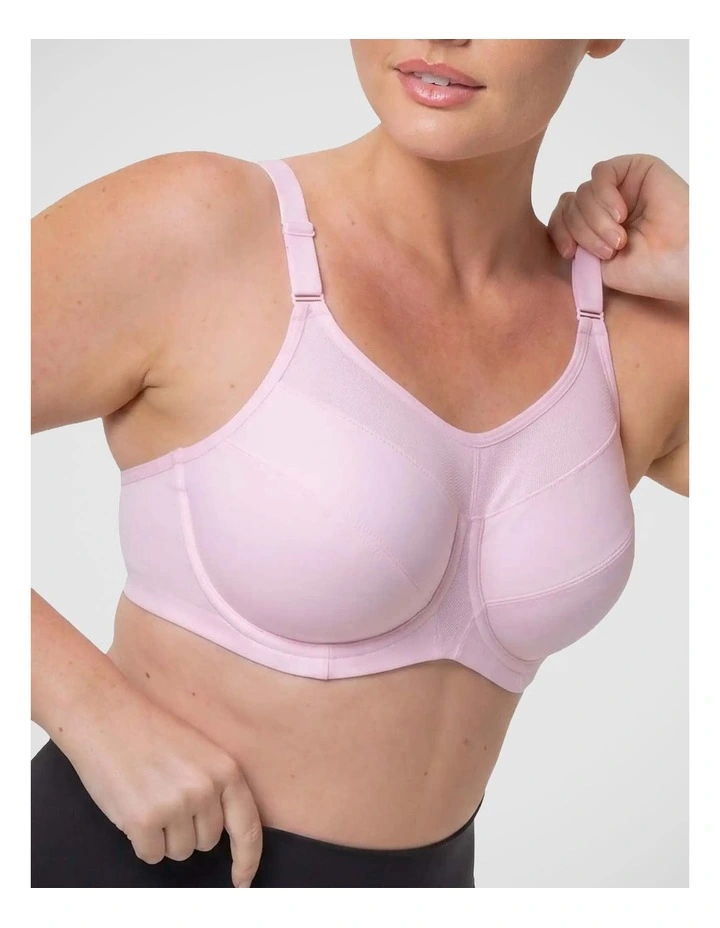 Triaction Ultra Sports Bra In Pink image 4