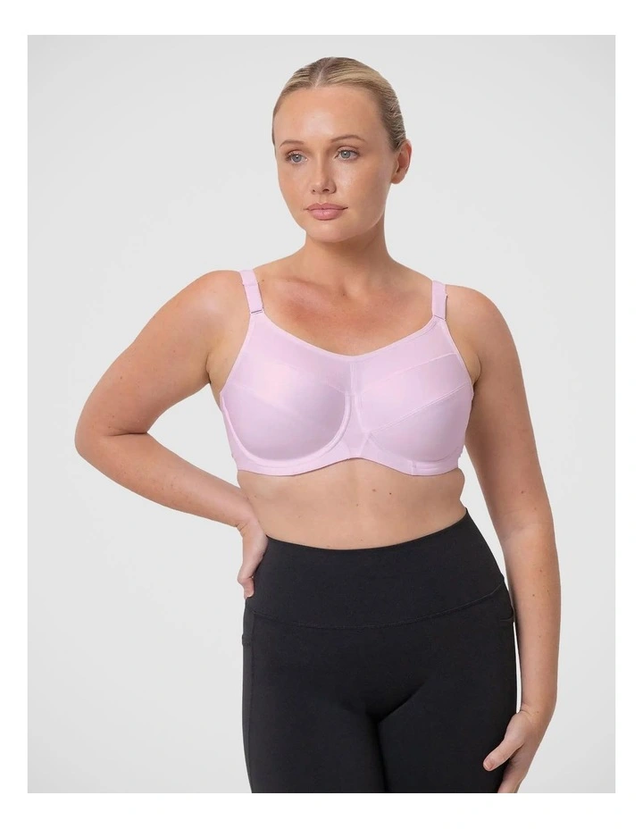 Triaction Ultra Sports Bra In Pink image 5