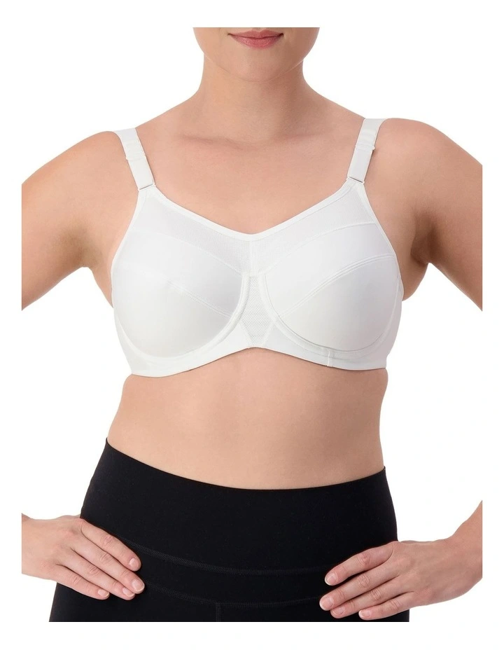 Triaction Ultra Underwire Sports Bra in White image 1