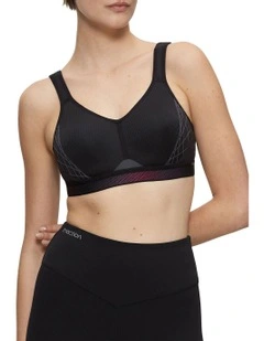 Triaction Cardio Cloud Bra in Black