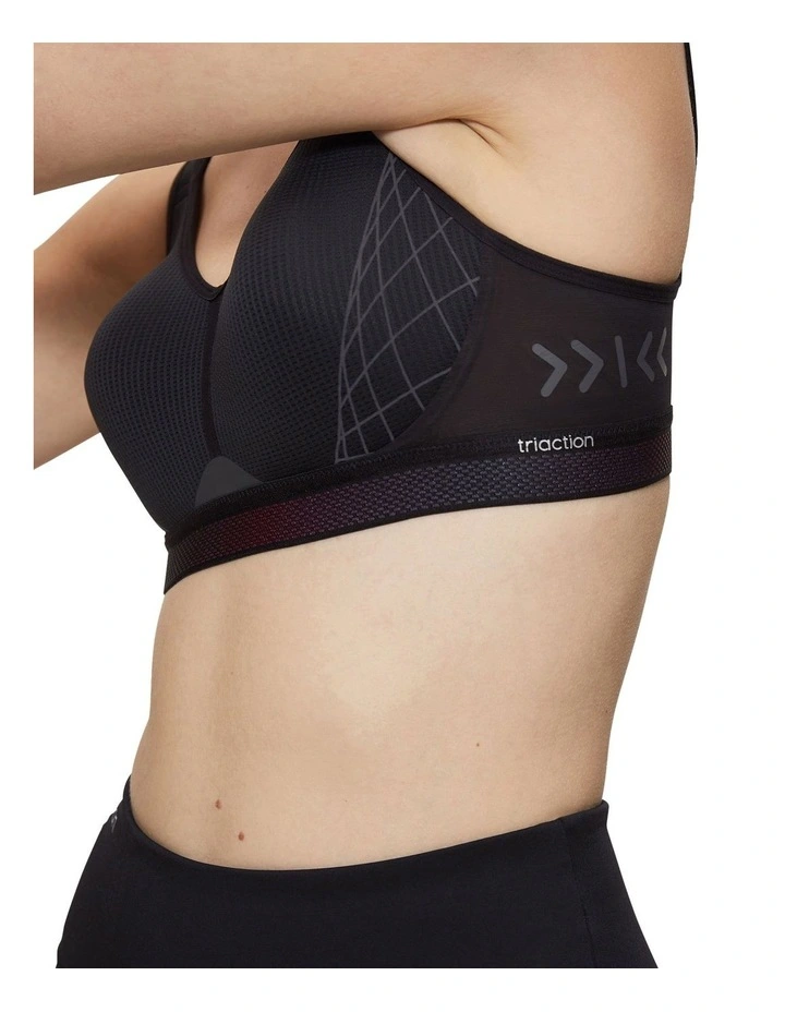 Triaction Cardio Cloud Bra in Black image 3