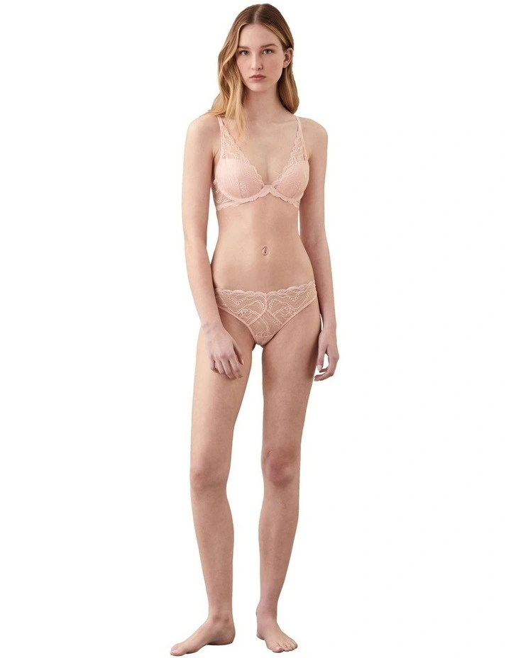 Calvin Klein Sensual Stretch Lace Lightly Lined Plunge image 4
