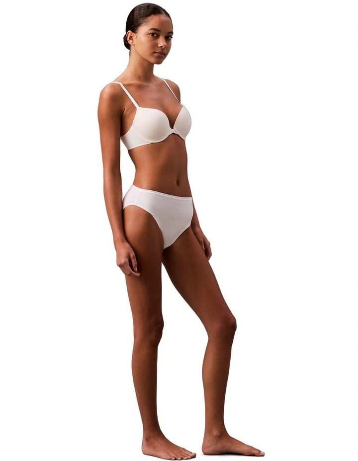 Perfectly Fit Push-Up Plunge Bra in White image 3