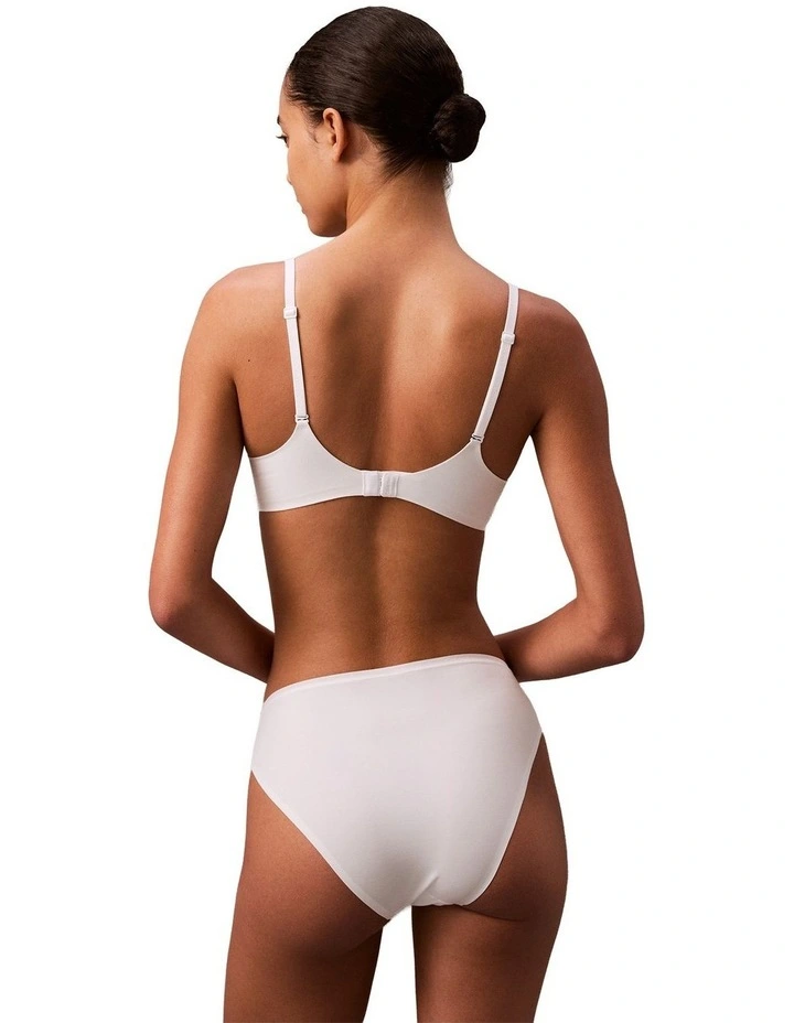 Perfectly Fit Push-Up Plunge Bra in White image 4