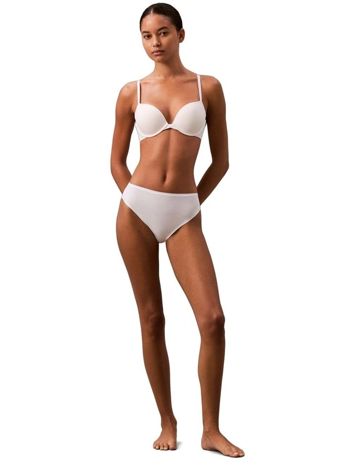 Perfectly Fit Push-Up Plunge Bra in White image 5