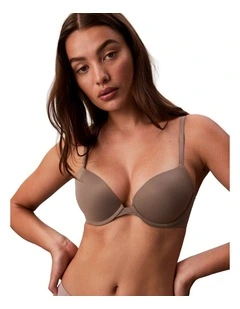 Perfectly Fit Push-Up Plunge Bra in Mink