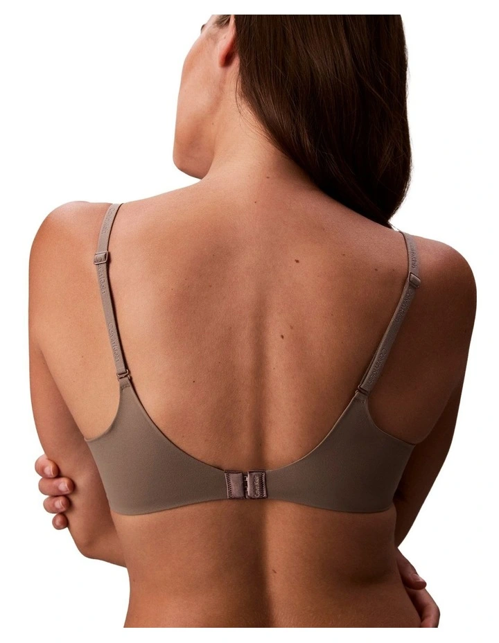 Perfectly Fit Push-Up Plunge Bra in Mink image 2