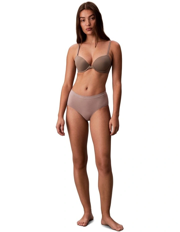 Perfectly Fit Push-Up Plunge Bra in Mink image 5