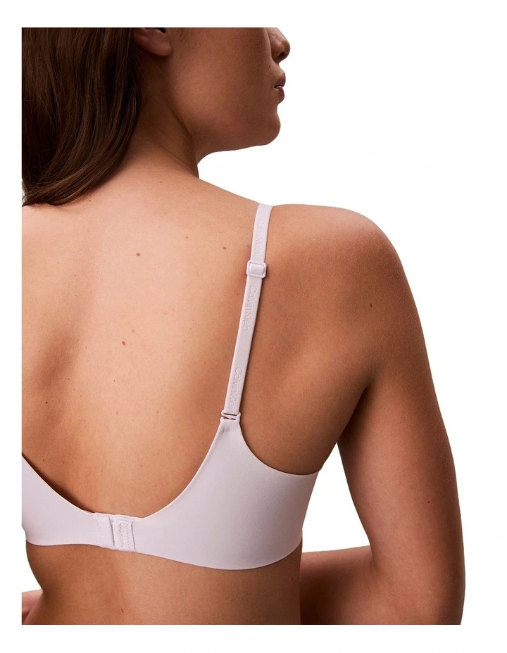 Perfectly Fit Push Up Plunge Bra in Frosty Lilac image 3