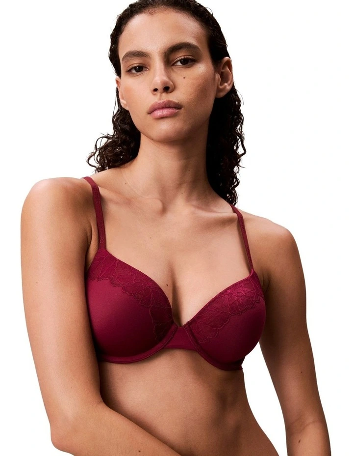 Perfectly Fit Lace Lightly Lined Perfect Coverage in Pink image 1