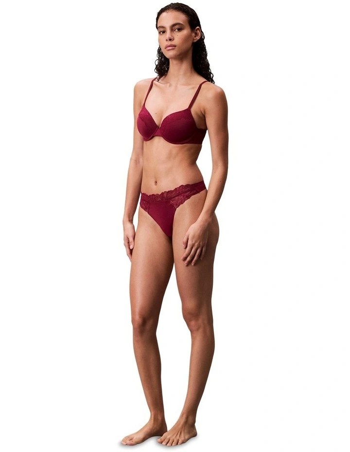 Perfectly Fit Lace Lightly Lined Perfect Coverage in Pink image 5