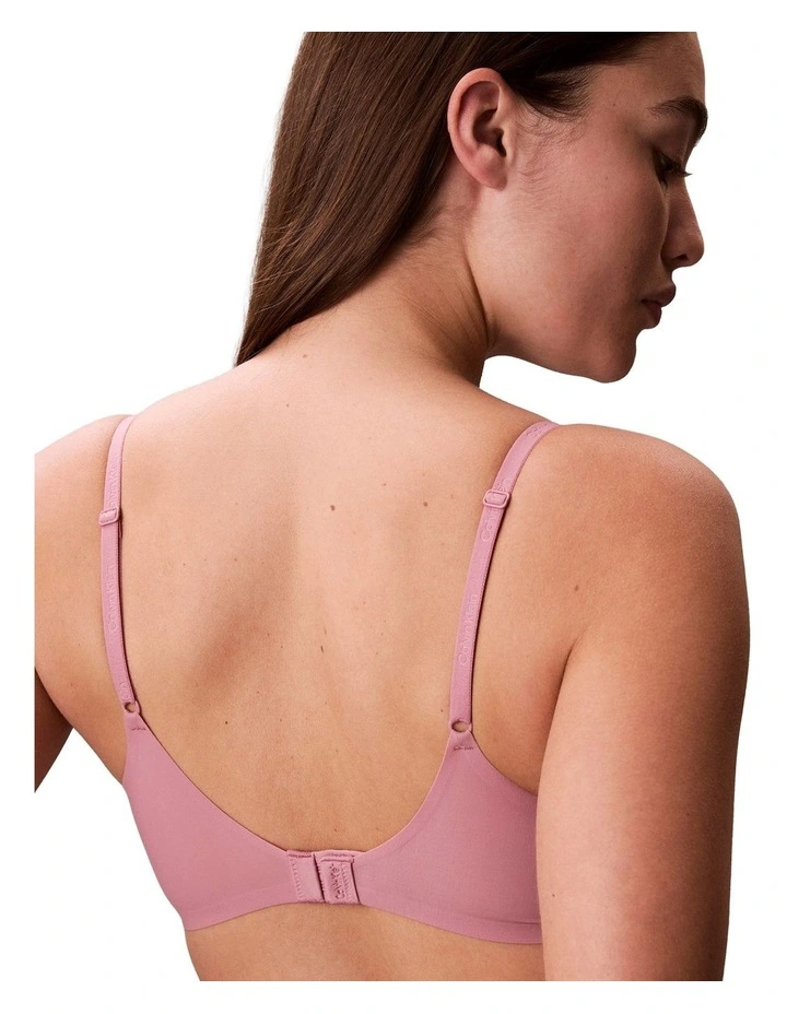 Perfectly Fit Ultralight Lined Demi Bra in Soft Mauve image 2