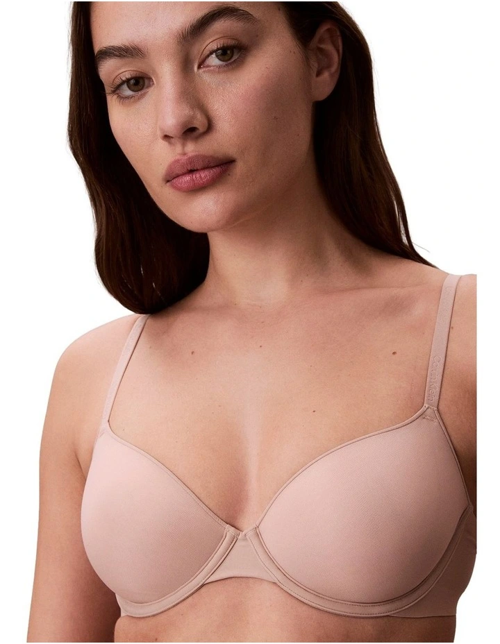 Perfectly Fit Ultralight Lined Demi Bra in Cedar image 1
