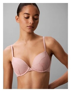 PERFECTLY FIT LACE PUSH UP PLUNGE SUBDUED