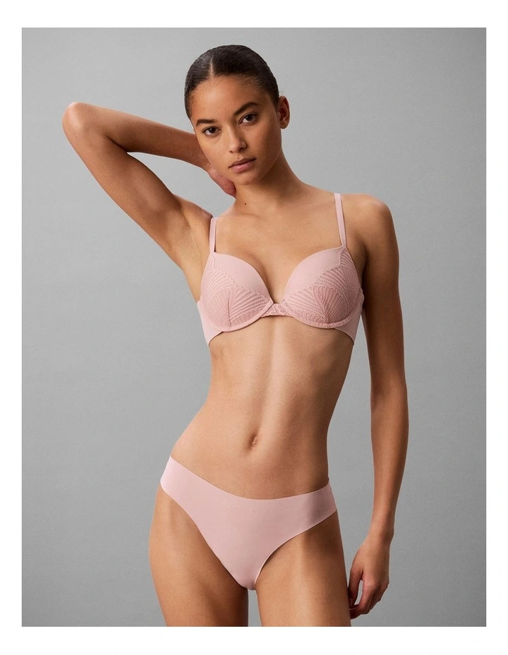 PERFECTLY FIT LACE PUSH UP PLUNGE SUBDUED image 2