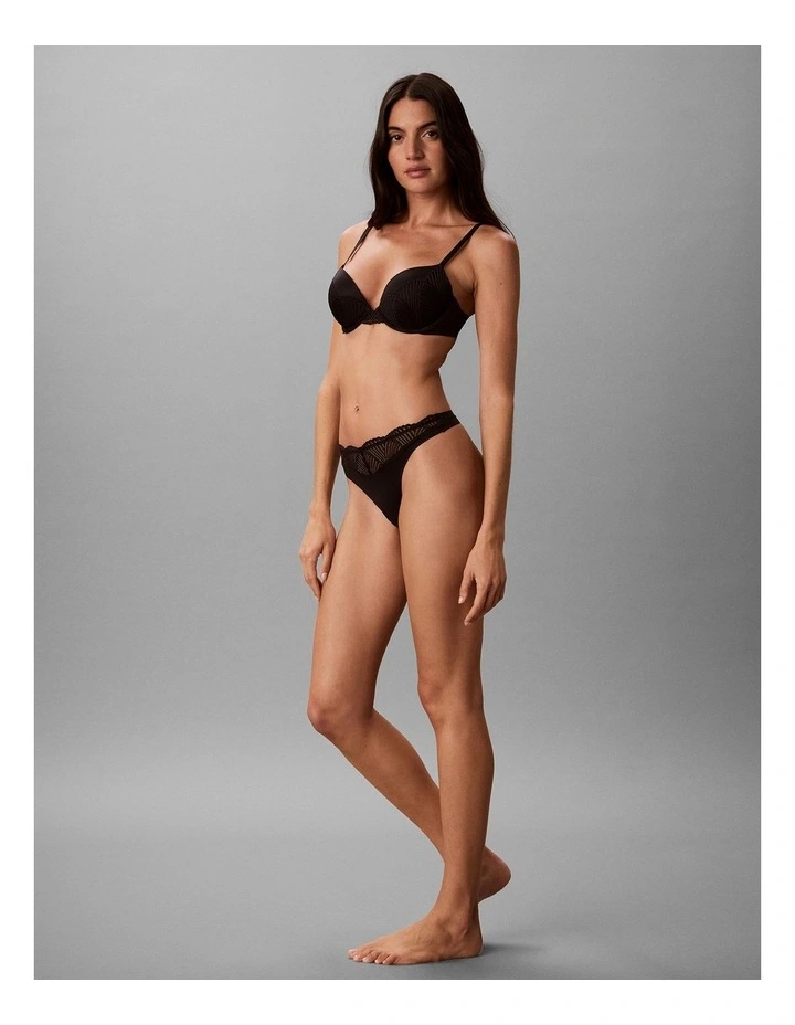 Perfectly Fit Lace Push Up Plunge Bra image 4