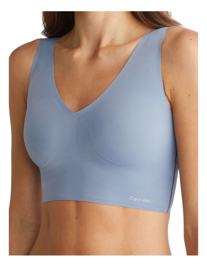 Invisibles Comfort Lightly Lined V-Neck Bralette in Flintstone image 1