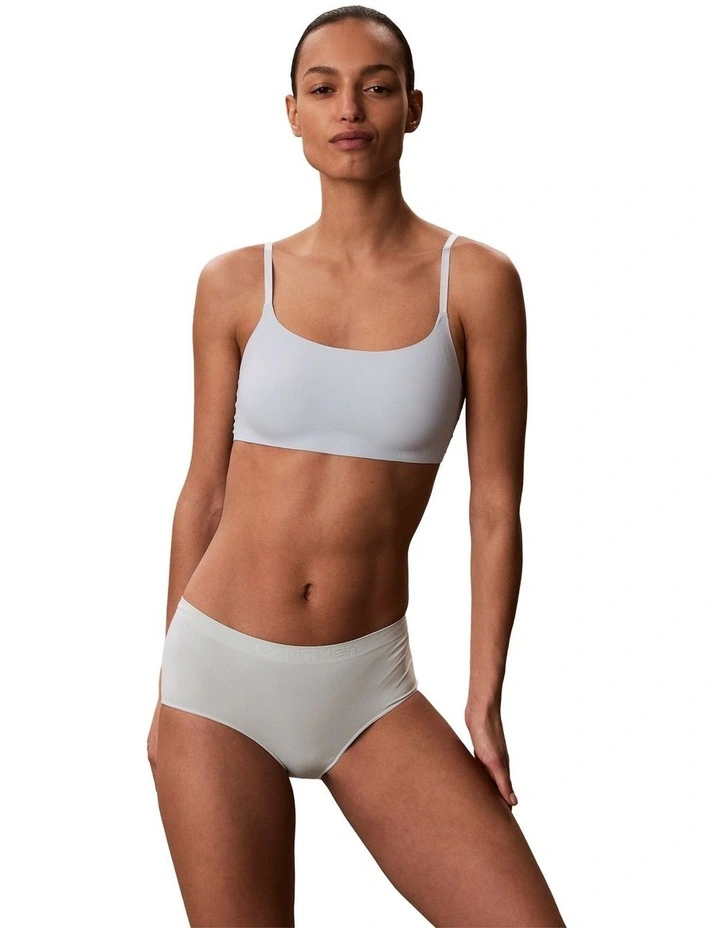 Invisibles Microfibre Stretch Lightly Lined Bralette Sky Grey image 3