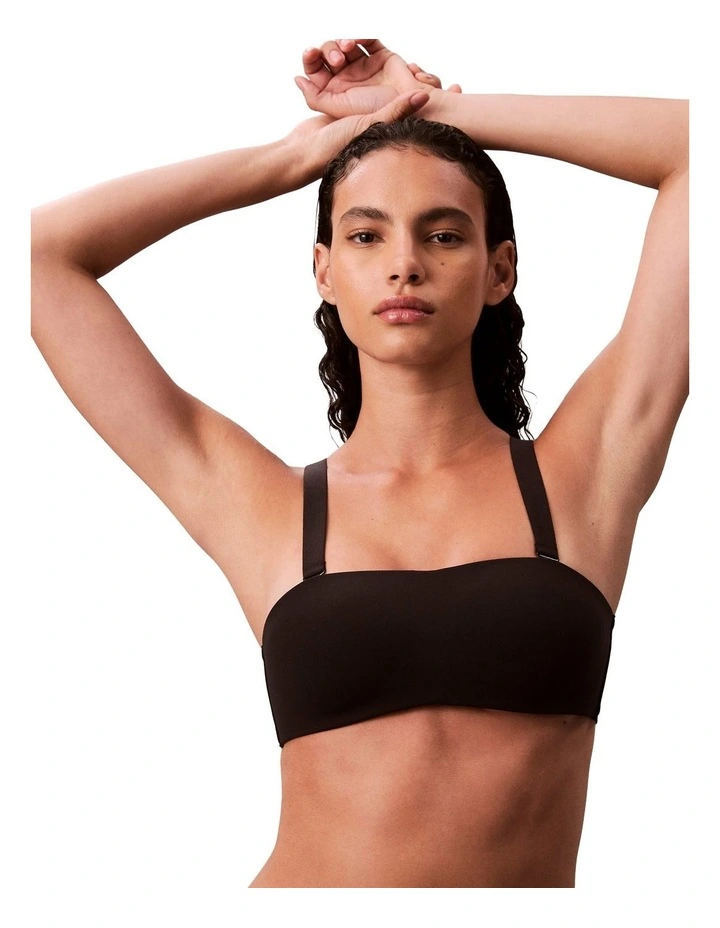 Perfectly Fit Adapt Bandeau Strapless Bra in Black image 1