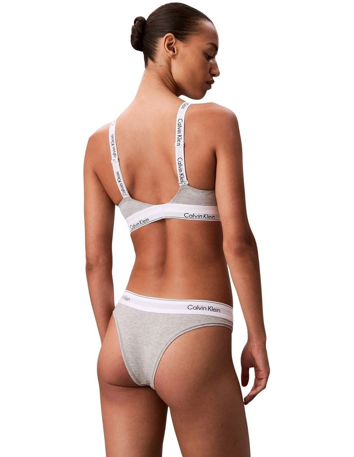 Icon Cotton Modal Lightly Lined Bralette image 2