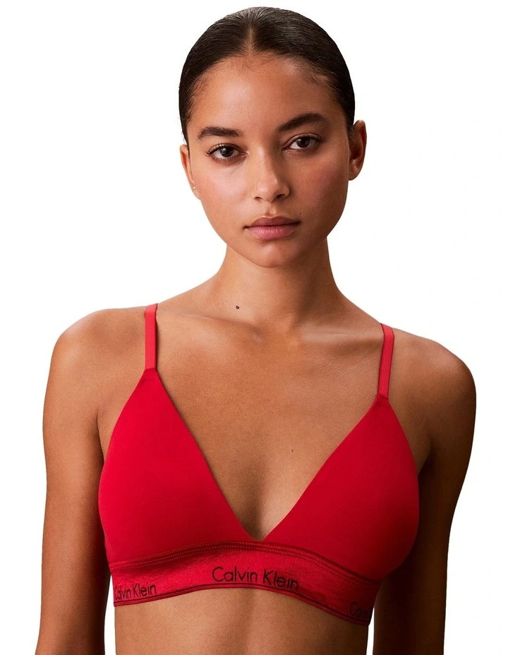 Calvin Klein Icon Cotton Modal Limited Edition Lightly Lined Triangle image 1