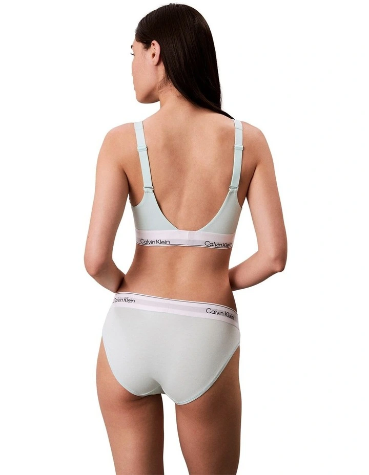 Icon Cotton Modal Lift Bralette Bra in Feel The Mint image 5